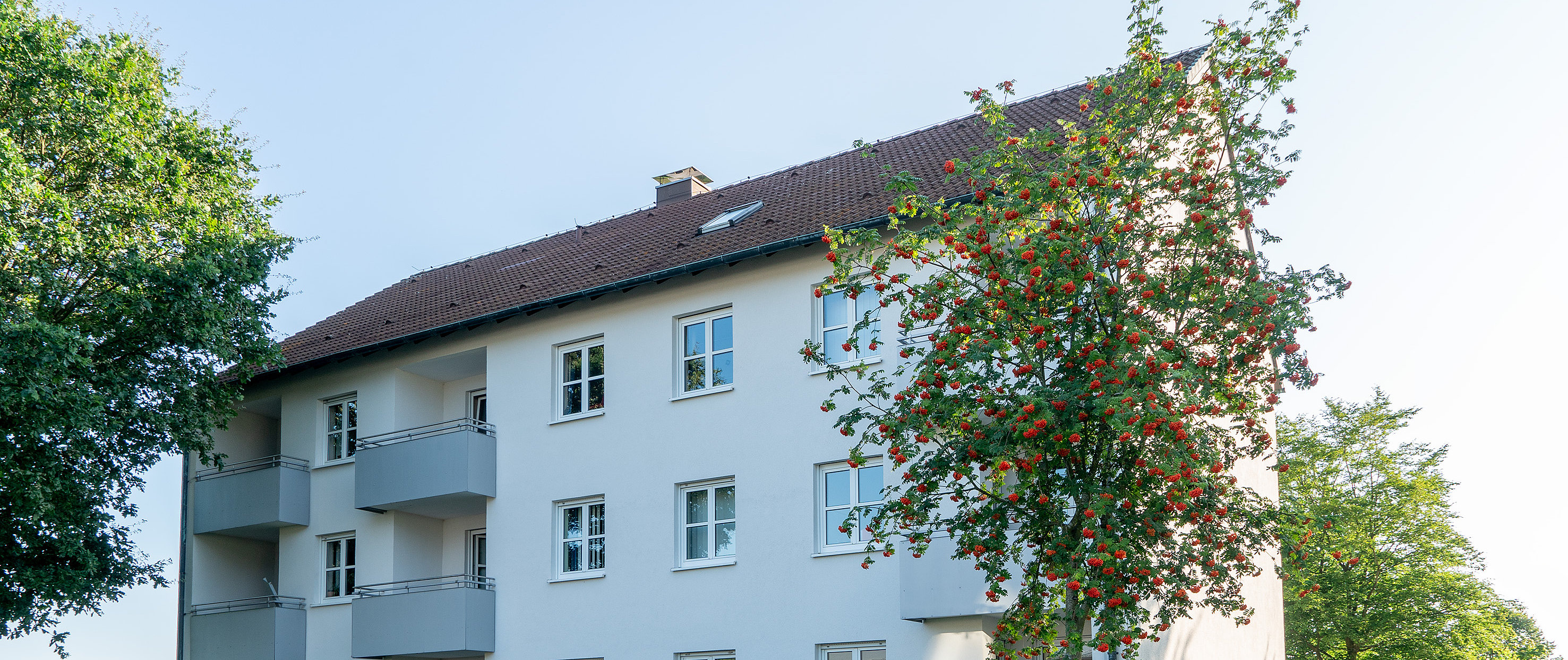 Außenansicht der Tagesklinik der Bezirksklinik Rehau