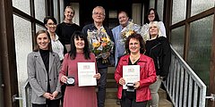 Mitarbeiterjubiläum und Verabschiedung an der Bezirksklinik Rehau