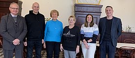  Gruppenbild bei der Verabschiedung von Elfriede Langheinrich 